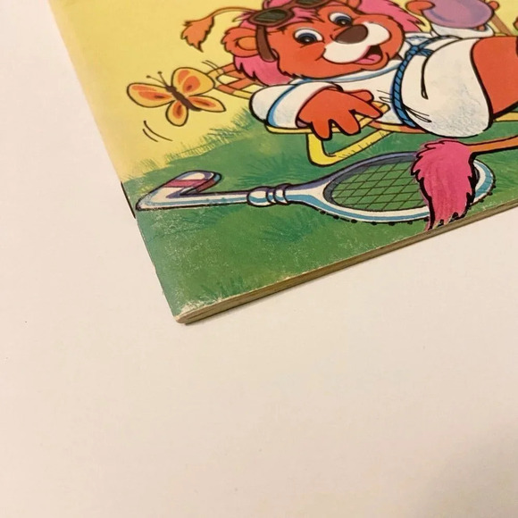 Vintage 1985 Disneys Wuzzles Bumblelions Funny Money Read  Along Book Only - Picture 3 of 15